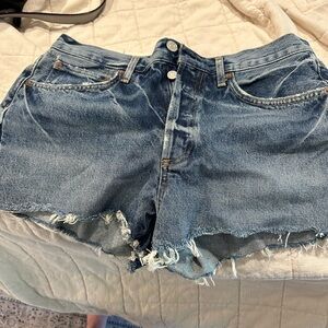 Agolde Parker Vintage Cut Off  Shorts - size 27 - never worn with tags